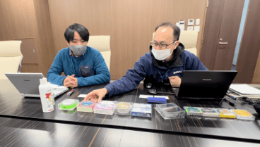 添野様が釣り糸の世界観を語る